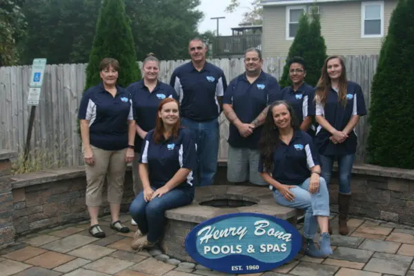 Henry Bona Pools Store Crew